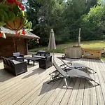 Le Fishing Lodge Chalet En Bois Avec Bain Nordique * La Bresse
