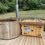 Dağ evi Le Fishing Lodge Chalet En Bois Avec Bain Nordique La Bresse