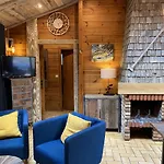 Le Fishing Lodge Chalet En Bois Avec Bain Nordique