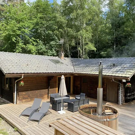 Chalet Le Fishing En Bois Avec Bain Nordique La Bresse