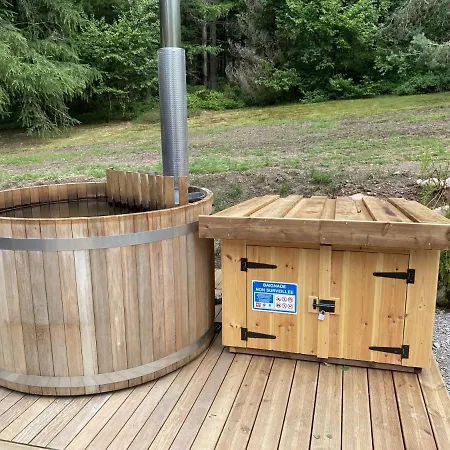 Alpesi faház Le Fishing En Bois Avec Bain Nordique La Bresse