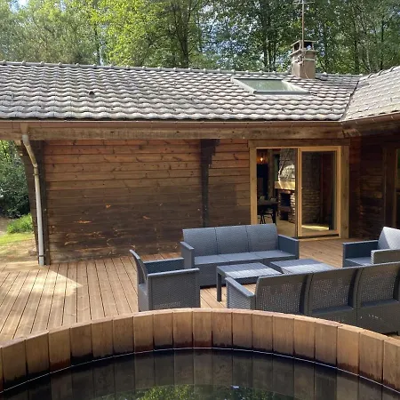 Le Fishing Lodge Chalet En Bois Avec Bain Nordique *