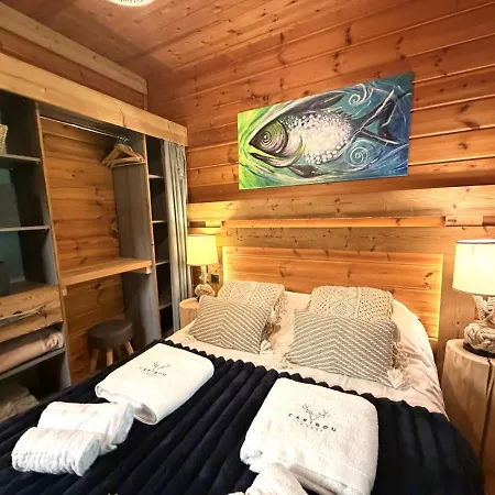 Le Fishing En Bois Avec Bain Nordique *