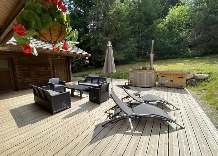 Le Fishing En Bois Avec Bain Nordique * La Bresse