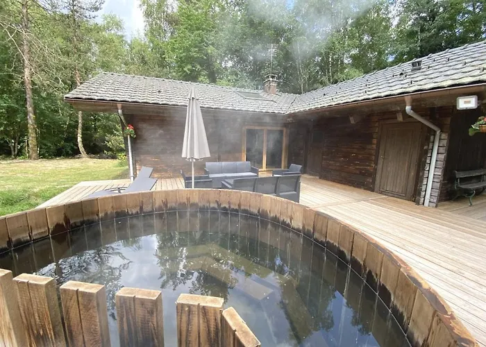 Le Fishing En Bois Avec Bain Nordique La Bresse