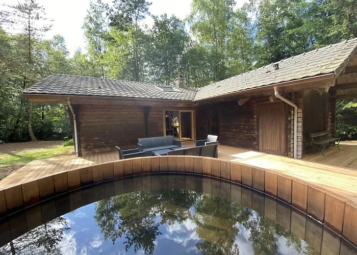 Horská chata Le Fishing En Bois Avec Bain Nordique