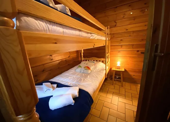 Horská chata Le Fishing En Bois Avec Bain Nordique