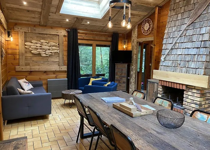 Le Fishing En Bois Avec Bain Nordique *