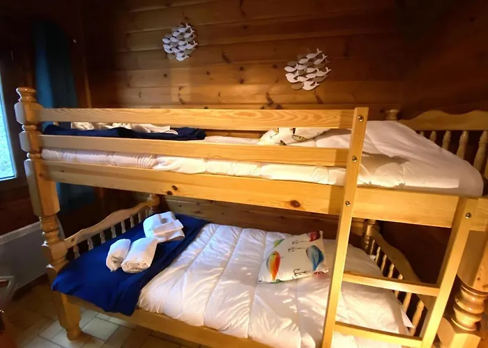 Horská chata Le Fishing En Bois Avec Bain Nordique La Bresse